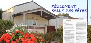 Règlement de la salle des fêtes